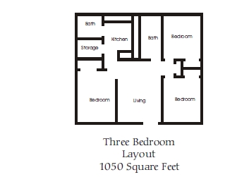 Floorplan - St. Croix Commons Apts.