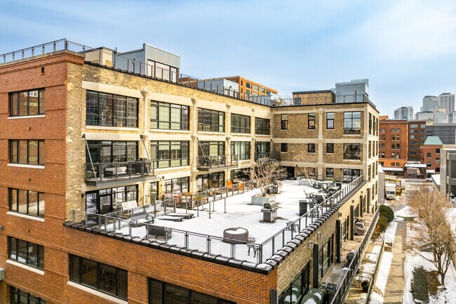Patio en la azotea - Bookmen Lofts