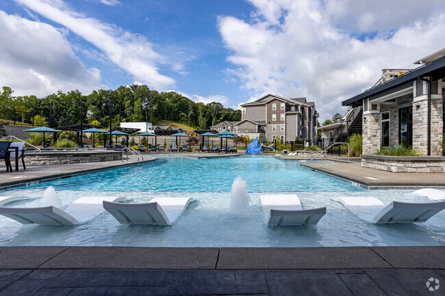 Pool Area - Icon Apartment Homes at Hardin Valley