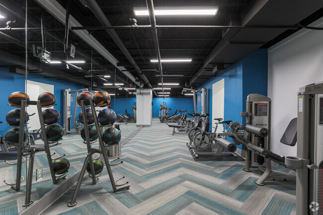 Fitness Center - The Mason Mills Apartments