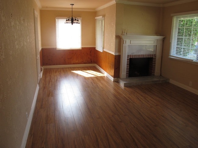 Living Room and Fireplace - 10804 Ashby Ave