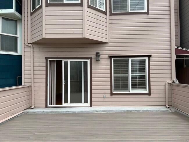 on the deck - 1276 45th Ave