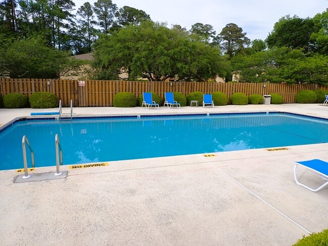 Common-area pool. - 3601 Saint Johns Ct