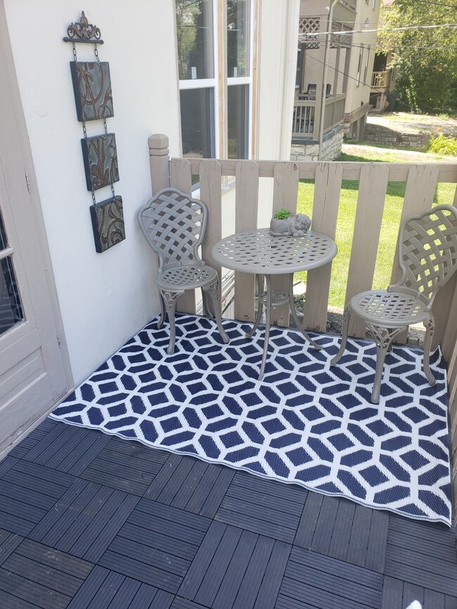 Back deck - 634 E Meyer Blvd