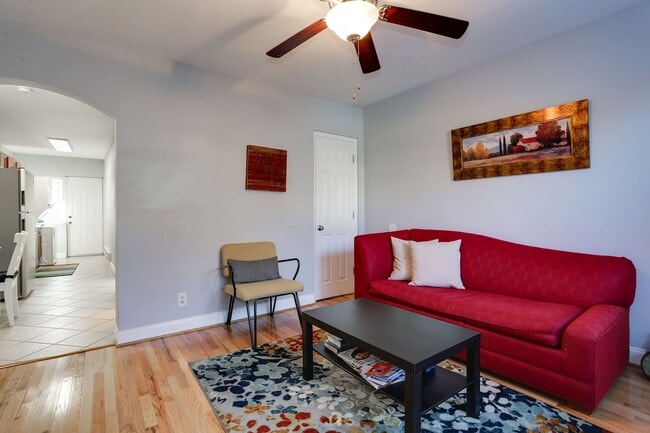 Open living room - 1719 H St NE