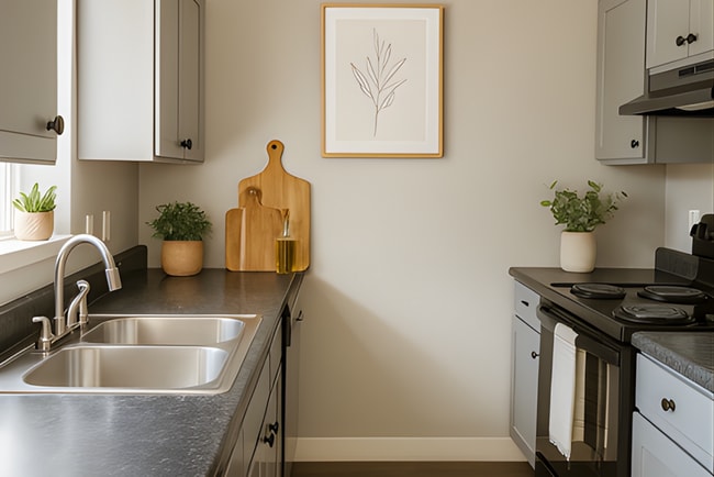 Cocina - Parkview Townhomes