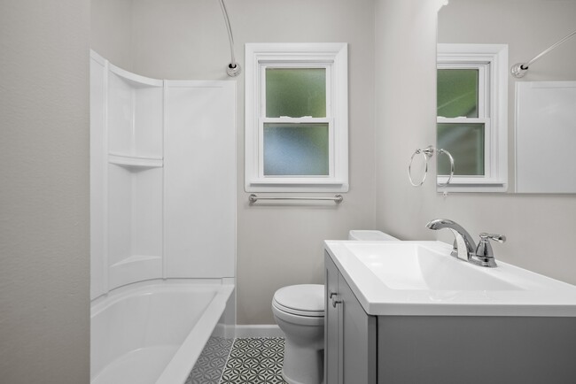 Clean and Modern Bathroom - 405 E Park Ave