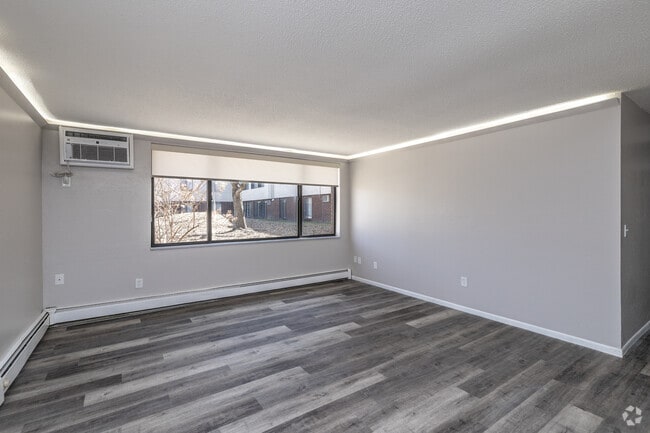 2BR, 1BA - 850SF - Living Room - Forest Park II Apartments