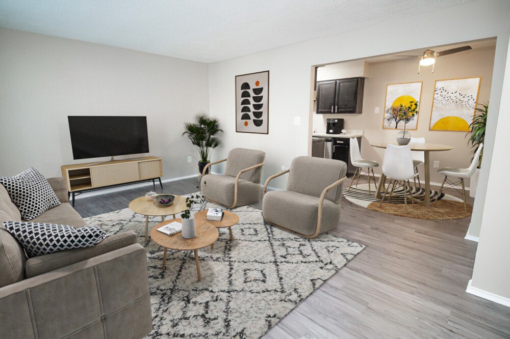 Beachwood Townhomes Apartments in Harrison Township, MI