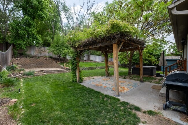 Backyard pergola - 1544 E 8640 S