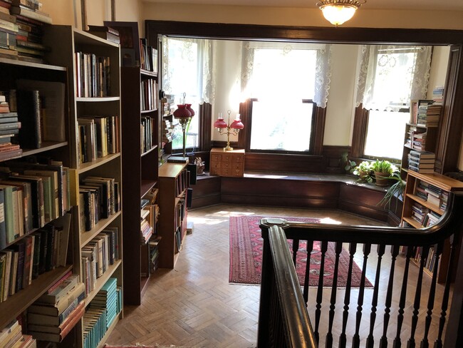 Prior tenant's library - 1814 Sulgrave Ave