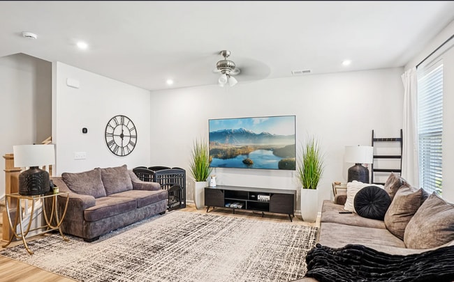 Living Room - 7718 Nelson Rd Townhome