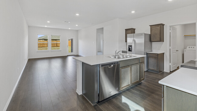 Kitchen with view of Livingroom - 906 Country Rd