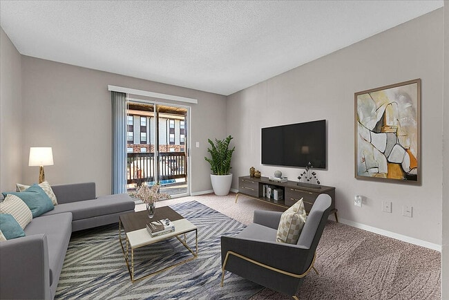 Step into this contemporary living space, perfect for relaxation and entertainment. - Woodbrook