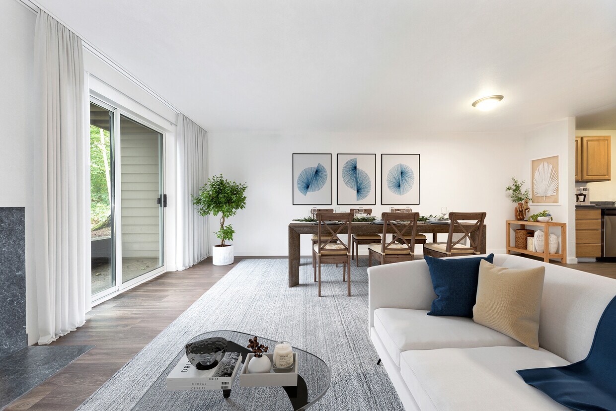 Sala de estar - Honey Creek