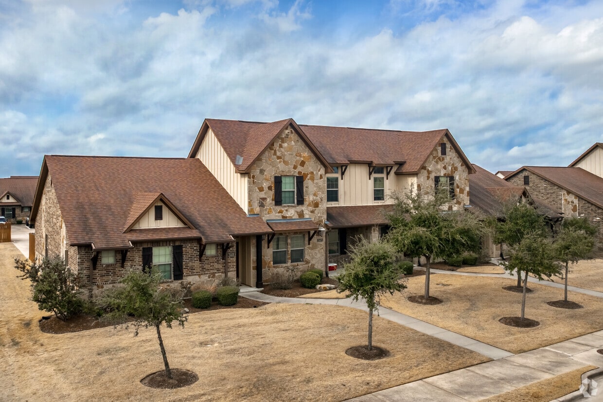  A townhome in The Barracks community in College Station.