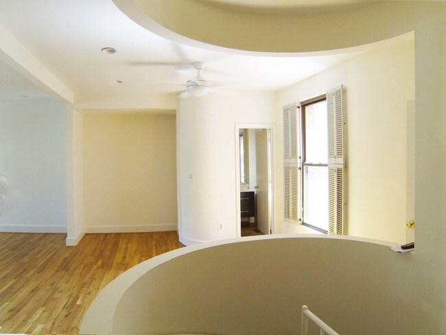 Dining area, powder room from stairs - 1318 35th St NW