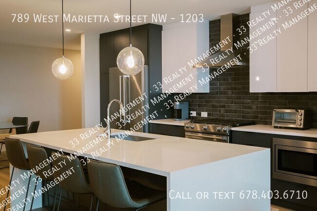 Foto del edificio - Modern West Midtown Condo Available for Re...