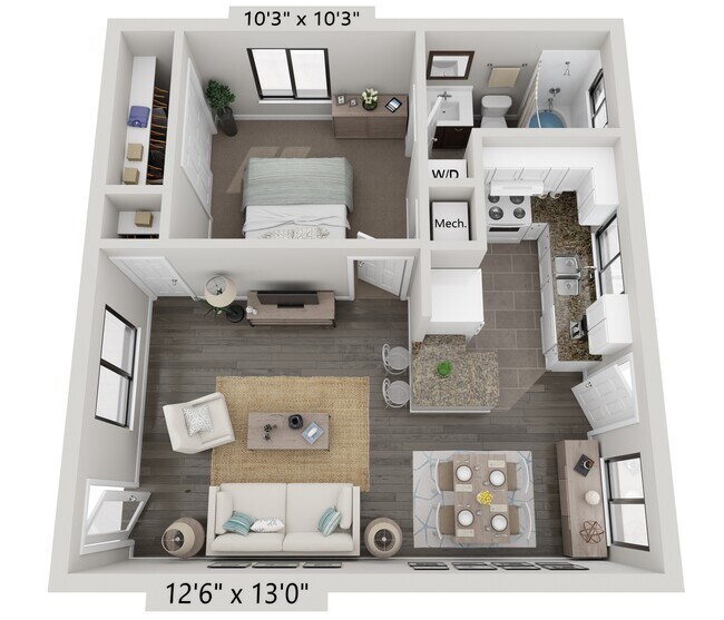 LaPlaza Apartments and R.O.C. Apartments Apartments in Royal Oak, MI