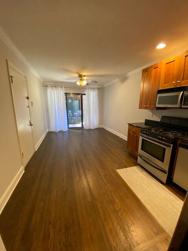 Kitchen and Living - 1135 W Grace St