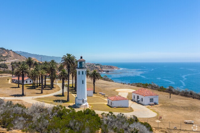 The lighthouse at Point Vicente Park is a historical landmark in Rancho Palos Verdes.