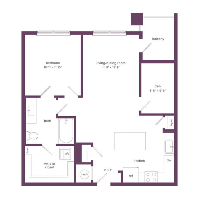 Interior Photo - RENDER Covington By Crescent Communities