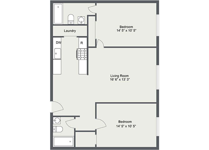 Integrity Medina Apartments – 2 Bedroom 2 bath C