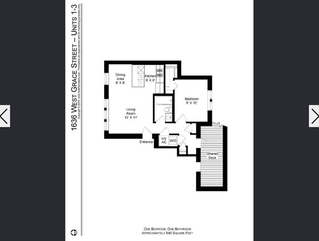 Photo - 1636 W Grace St Apartment