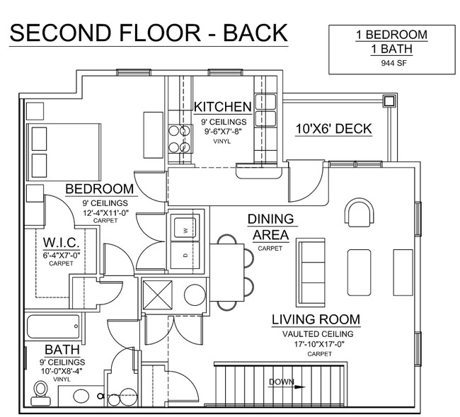 1HAB/1BA - Shady Oak Apartments