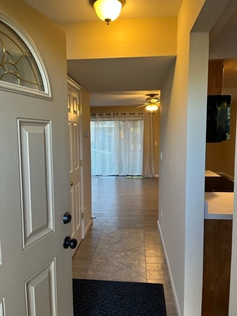entry to family - 230 S Oman Rd