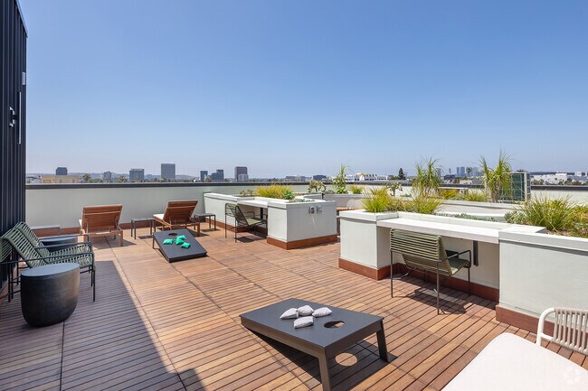 Cubierta de la azotea 1 - Bloom Beverly Grove -Upscale Co-Living
