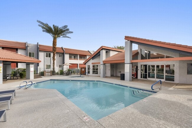 Pool Area - West 35th Apartments