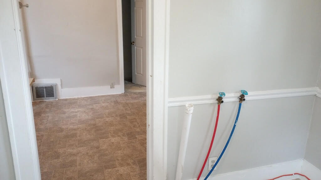 laundry Area off of Kitchen - 657 Arden Ave