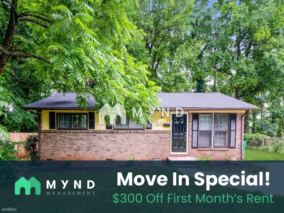 3 br, 1 bath House 2426 Danforth Ln House Rental in Charlotte, NC