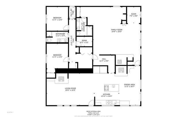 Building Photo - Oversized 3 bedroom, 2 bath