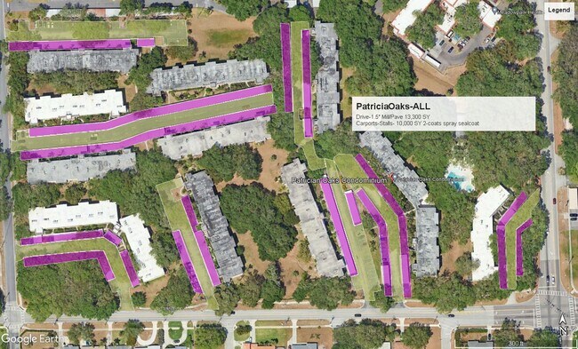 Patrician Oaks site plan - 840 Virginia St