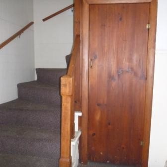 stairs and closet under stairs - 24 Broadway