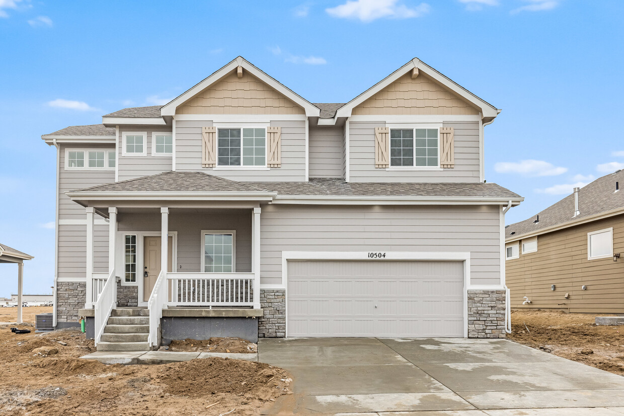 Front View of Home. Landscaping done by May or sooner - 10504 18th St