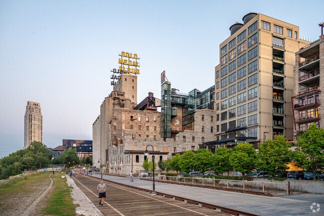 Mill Ruins Park has many features to capture the attention of visitors.