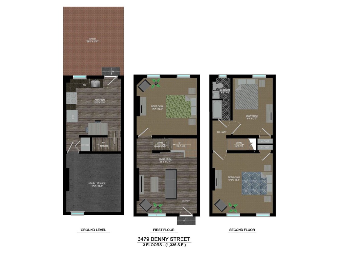 Primary Photo - Newly Remodeled 2 bedroom/office in Lawren...