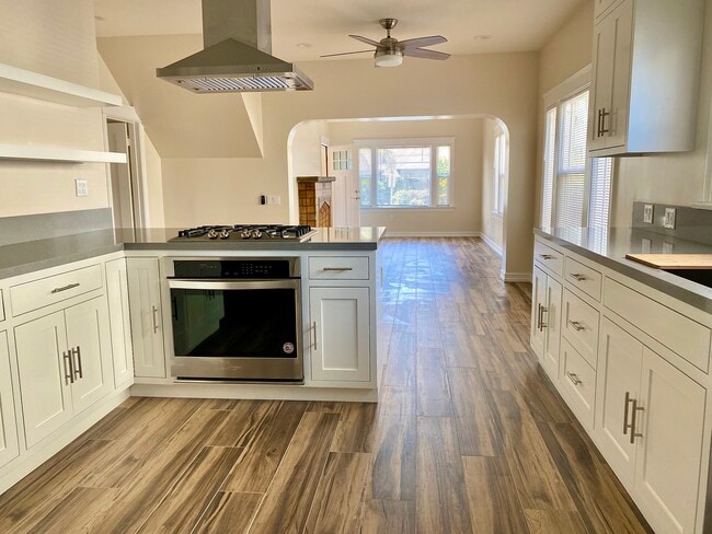 Living room and kitchen - 1608 La Fayette Rd