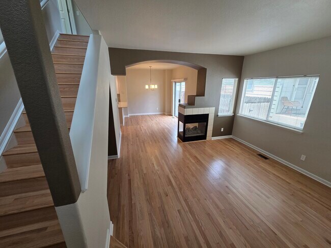 View from Entrance - Living - 3918 Leah Hts Townhome