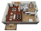 2 Bedroom, 2 Bathroom