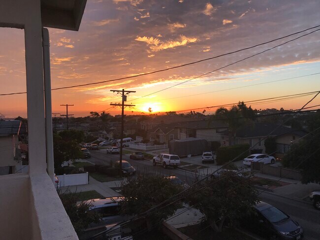 Sunrise from balcony - 2116 S Patton Ave