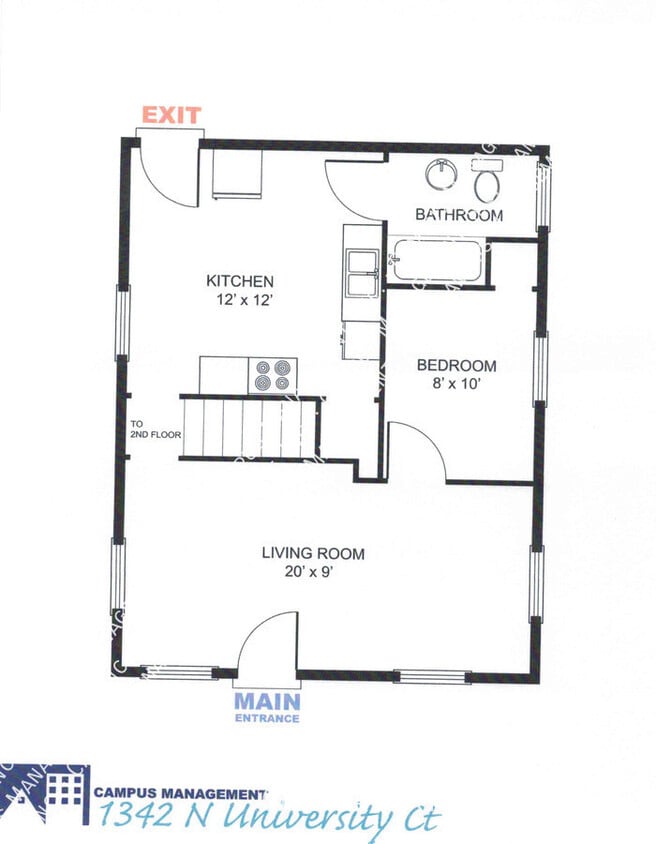 Building Photo - 1342 N University Ct
