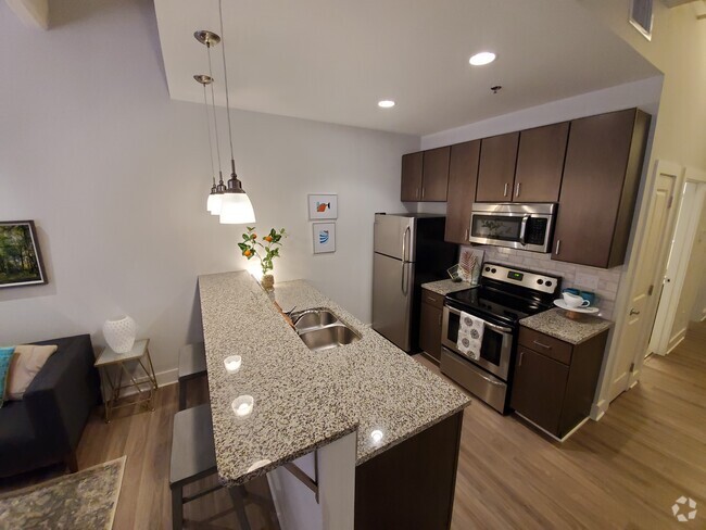 Roebling Loft 1004 Kitchen - Newberry Lofts on 6th