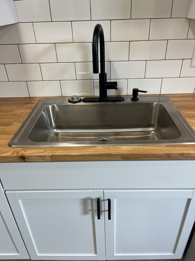 Large kitchen sink - 915 Garden St