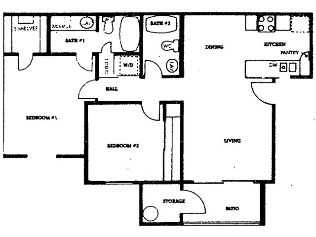 2HAB/2BA - Sand Dollar