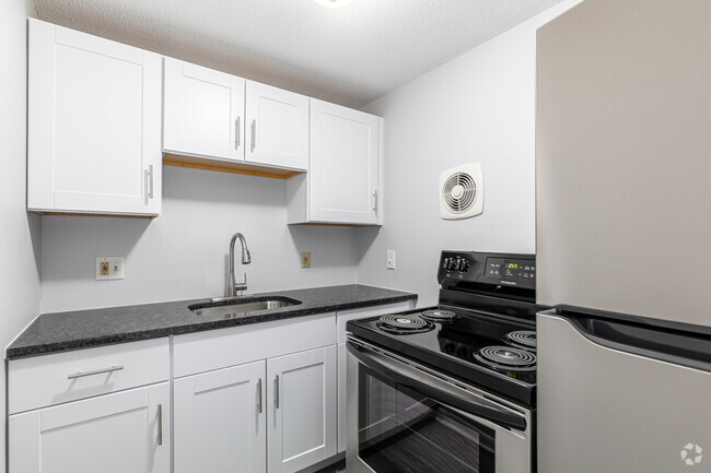 1BR, 1BA - Kitchen - Cliffside Apartments