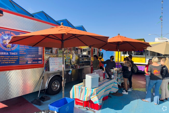 Grab a tacco at Mitote food park in Lincoln Manor, Santa Rosa, California.